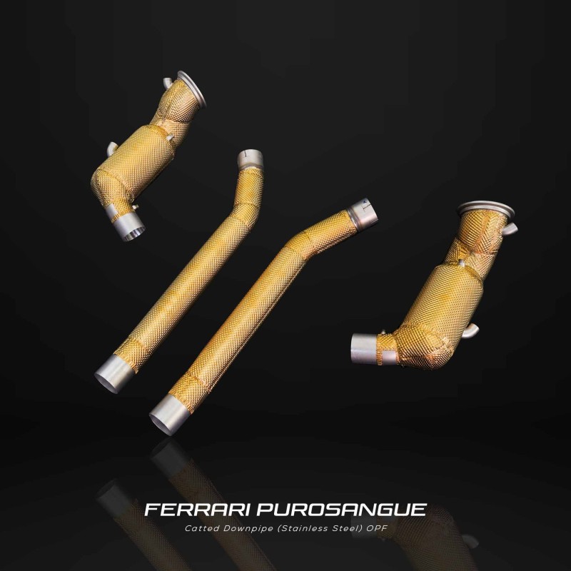 IPE F1 Ferrari Purosangue 2023- Downpipe
