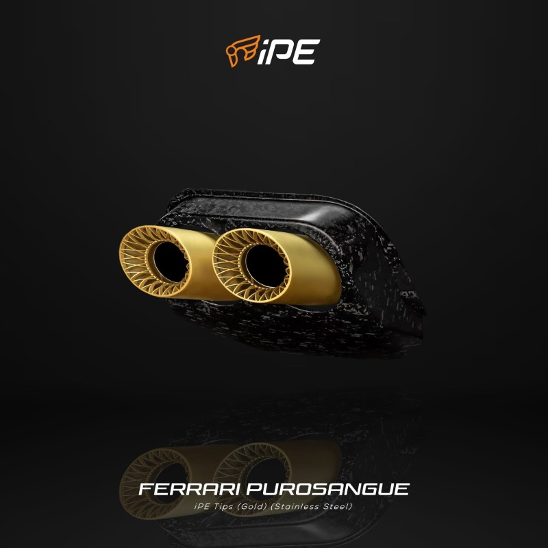 IPE F1 Ferrari Purosangue 2023- Cat-Back System