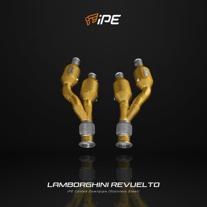 IPE F1 Lamborghini Revuelto 2024- Downpipe
