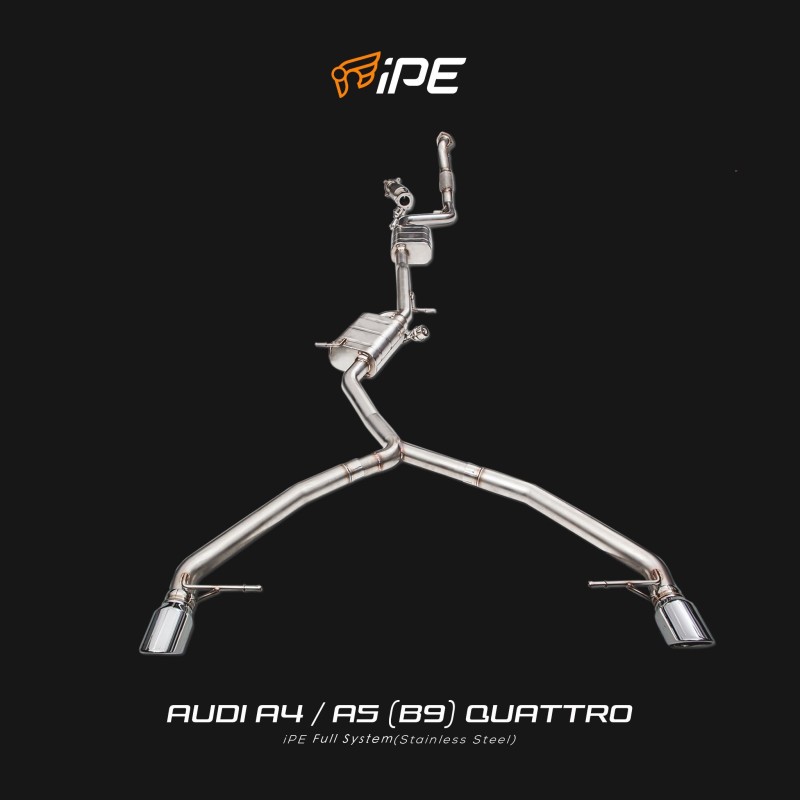 IPE F1 Audi A4/A5 B9 2.0 TFSI Quattro 2016-2019 Cat Back System