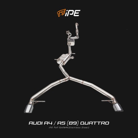 IPE F1 Audi A4/A5 B9 2.0 TFSI Quattro 2016-2019 Cat Back System