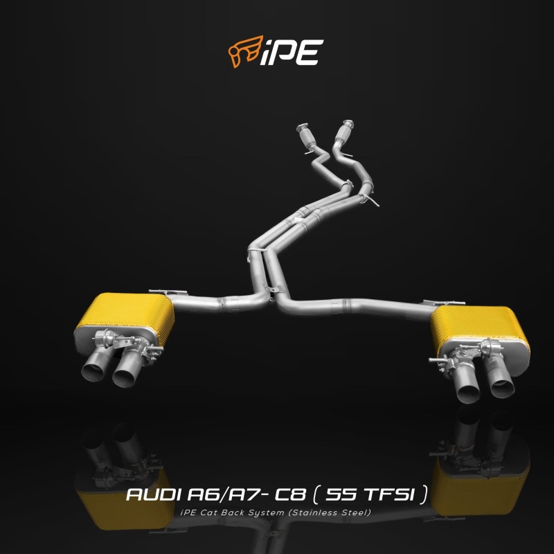 IPE F1 Audi A6 C8 55 TFSI Quattro 2018- Cat Back System