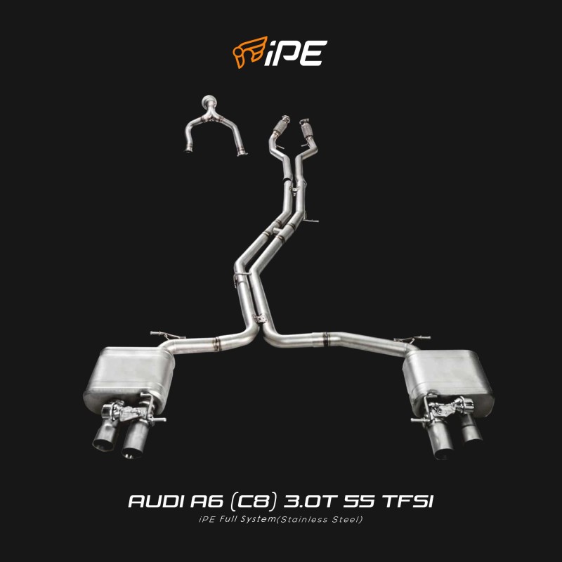 IPE F1 Audi A6 C8 55 TFSI Quattro 2018- Cat Back System