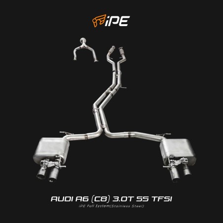 IPE F1 Audi A6 C8 55 TFSI Quattro 2018- Cat Back System