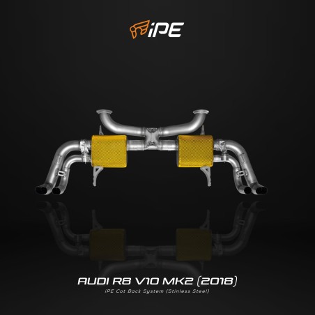 IPE F1 Audi R8 V10 Plus MK2 2017-2019 Cat Back System