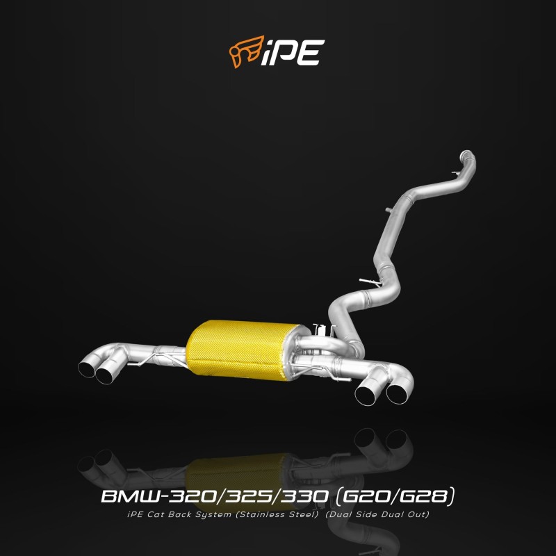 IPE F1 BMW 320i/325i/330i (G20/G21), 325Li/330Li (G28) Cat Back System