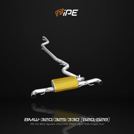 IPE F1 BMW 320i/325i/330i (G20/G21), 325Li/330Li (G28) Cat Back System