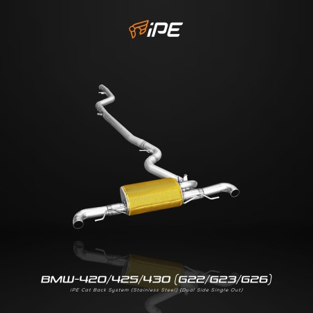 IPE F1 BMW 420i/425i/430i (G22/G23/G26) Cat Back System