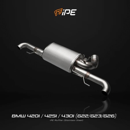 IPE F1 BMW 420i/425i/430i (G22/G23/G26) Cat Back System