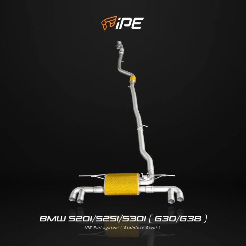 IPE F1 BMW 520i/525i/530i (G30), 525Li/530Li (G38) Cat Back System