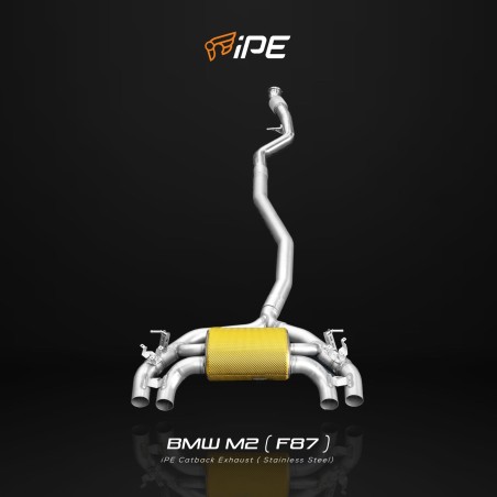 IPE F1 BMW M2 (F87) Cat Back System