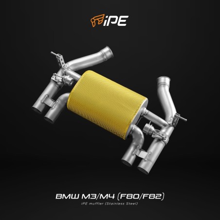 IPE F1 BMW M3 Berlina (F80) / M4 Coupé (F82) Cat Back System | IPE-F1 ...