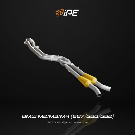 IPE F1 BMW M2 (G87) Front Pipe + Mid Pipe