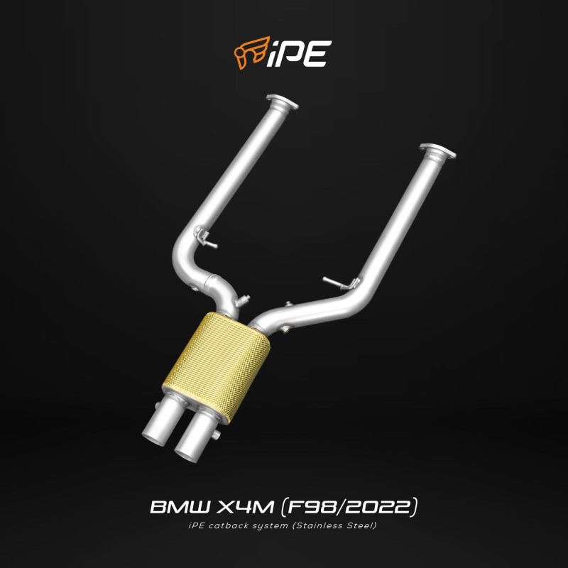 IPE F1 BMW X4 M (F98) 2022- Cat Back System