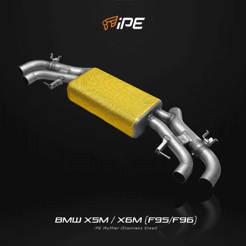 IPE F1 BMW X5 M LCI/X5 M Competition LCI (F95), X6 M LCI/X6 M Competition LCI (F96) Cat Back System