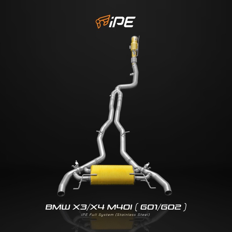 IPE F1 BMW X4 M40i (G02) Front Pipe + Mid Pipe