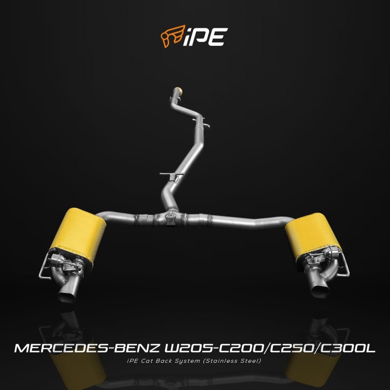 IPE F1 Mercedes-Benz C200/C250/C300 (W205/S205/C205/A205) Cat Back System