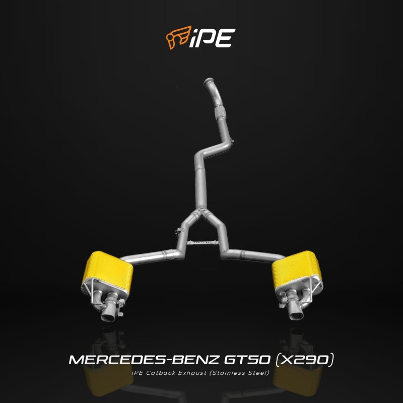 IPE F1 Mercedes-Benz AMG GT43/GT50/GT53 Coupe (X290) Cat Back System