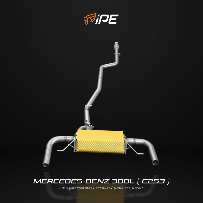 IPE F1 Mercedes-Benz GLC200/GLC250/GLC260/GLC300 (X253/C253) Cat Back System