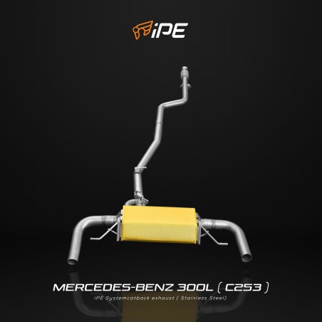 IPE F1 Mercedes-Benz GLC200/GLC250/GLC260/GLC300 (X253/C253) Cat Back System
