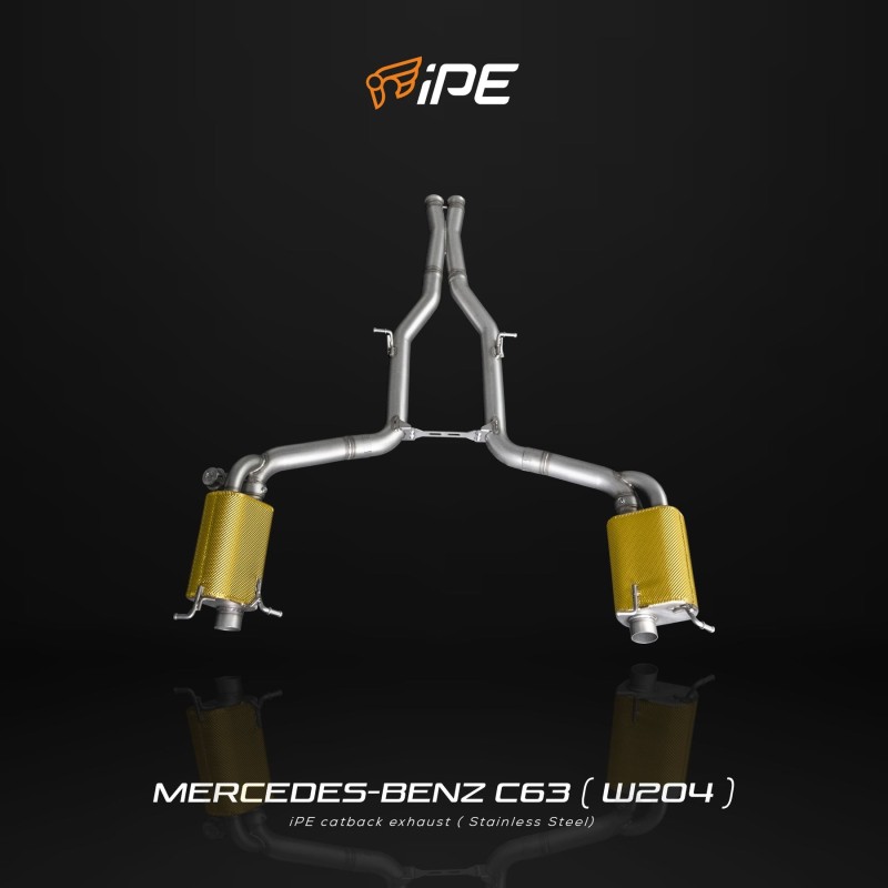 IPE F1 Mercedes-Benz AMG C63 (W204/C204/S204) Cat Back System