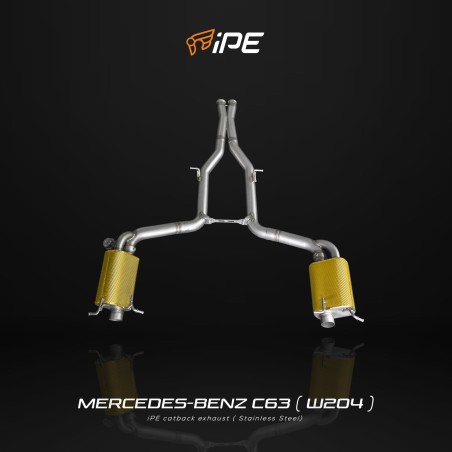 IPE F1 Mercedes-Benz AMG C63 (W204/C204/S204) Cat Back System