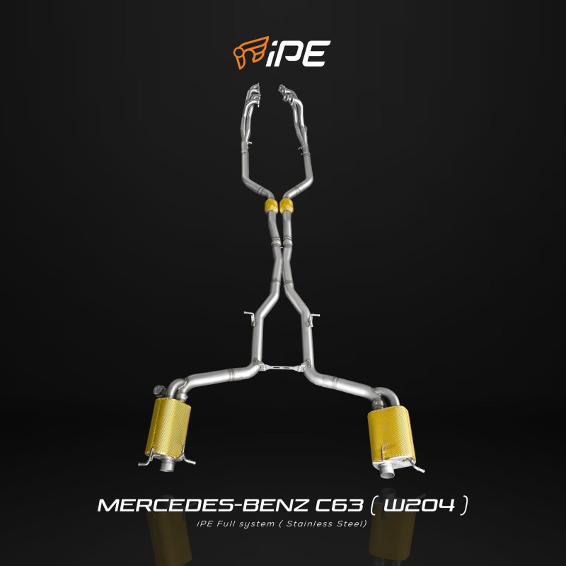 IPE F1 Mercedes-Benz AMG C63 (W204/C204/S204) Cat Back System