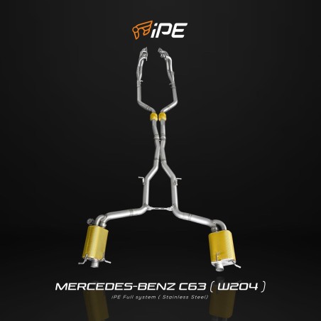IPE F1 Mercedes-Benz AMG C63 (W204/C204/S204) Cat Back System