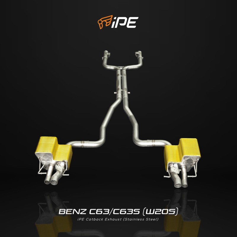 IPE F1 Mercedes-Benz AMG C63/C63S (W205/C205) Cat Back System