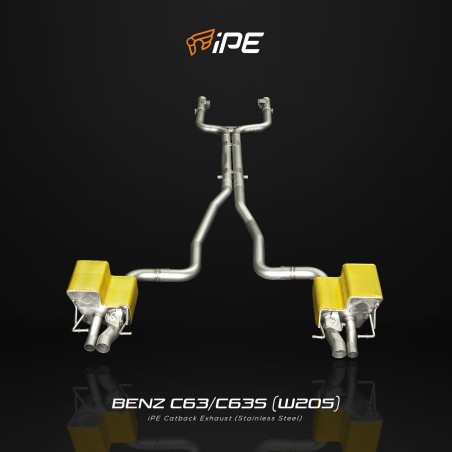 IPE F1 Mercedes-Benz AMG C63/C63S (W205/C205) Cat Back System
