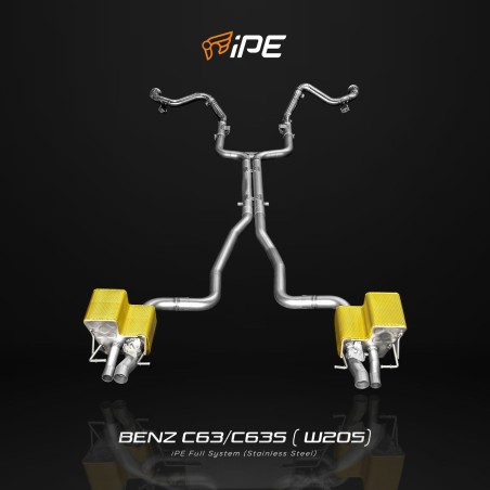 IPE F1 Mercedes-Benz AMG C63/C63S (W205/C205) Cat Back System