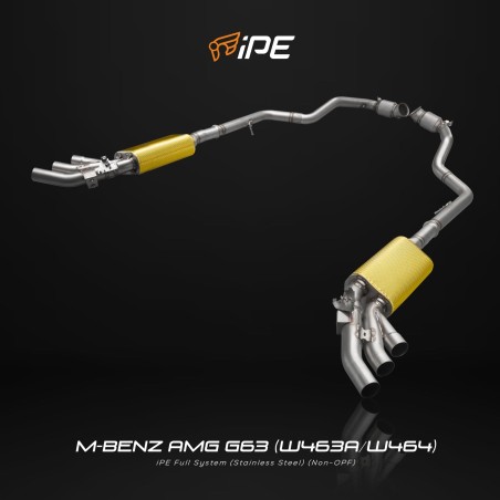 IPE F1 Mercedes-Benz AMG G63 (W463A/W464) 2019-2021 Cat Back System