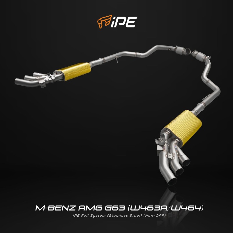 IPE F1 Mercedes-Benz AMG G63 (W463A/W464) 2022-2024 Cat Back System