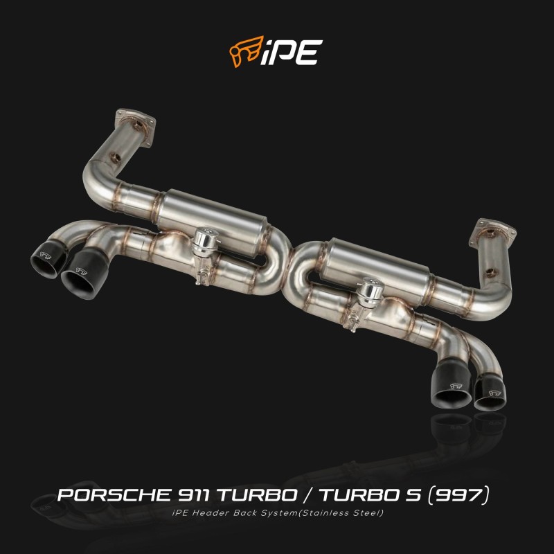 IPE F1 Porsche 911 Turbo/Turbo S (997.1) Header Back System