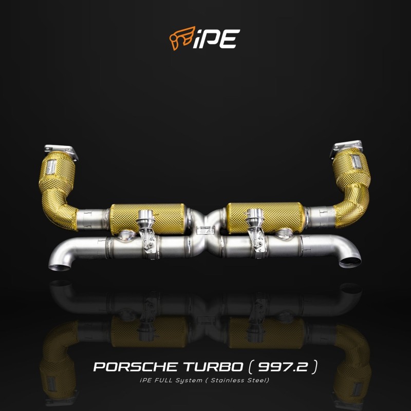 IPE F1 Porsche 911 Turbo/Turbo S (997.2) Header Back System