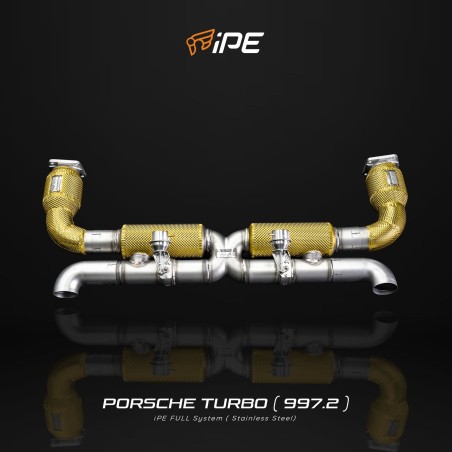 IPE F1 Porsche 911 Turbo/Turbo S (997.2) Header Back System