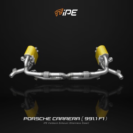 IPE F1 Porsche 911 Carrera S/4S/GTS/4 GTS (991.1) F1 Edition Cat Back System