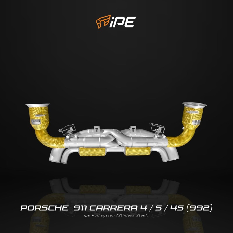 IPE F1 Porsche 911 Carrera/Carrera S/Carrera GTS/Carrera 4/Carrera 4S (992.1) Cat Back System