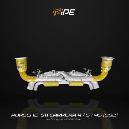 IPE F1 Porsche 911 Carrera/Carrera S/Carrera GTS/Carrera 4/Carrera 4S (992.1) Cat Back System