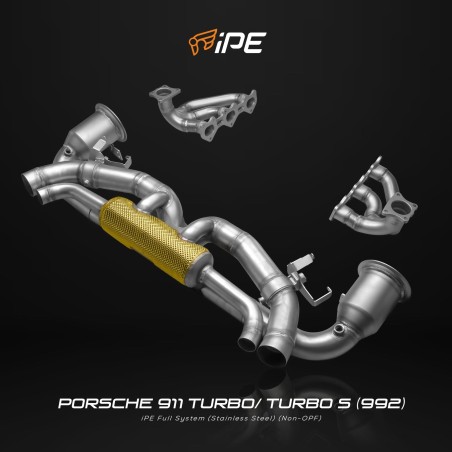 IPE F1 Porsche 911 Turbo/Turbo S (992.1) Cat Back System