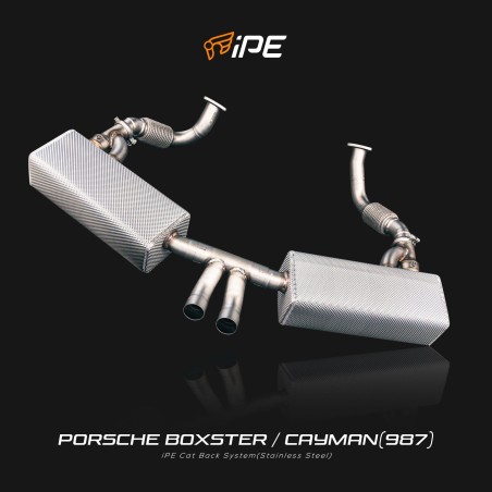 IPE F1 Porsche Boxster/Cayman (987.1) Cat Back System