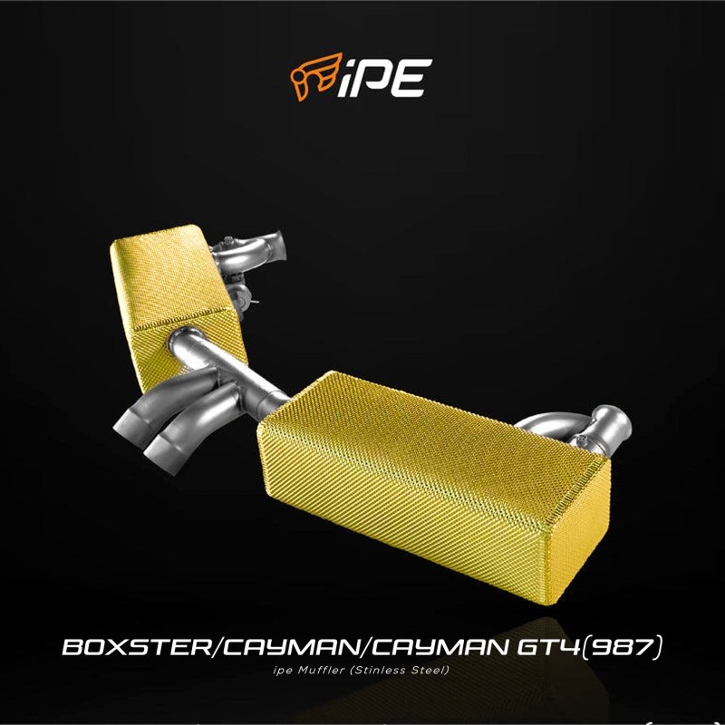 IPE F1 Porsche Boxster/Cayman (987.2) Cat Back System