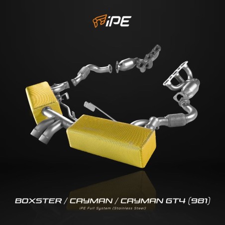 IPE F1 Porsche Boxster/Cayman/Boxster Spyder/Cayman GT4 (981) Cat Back System