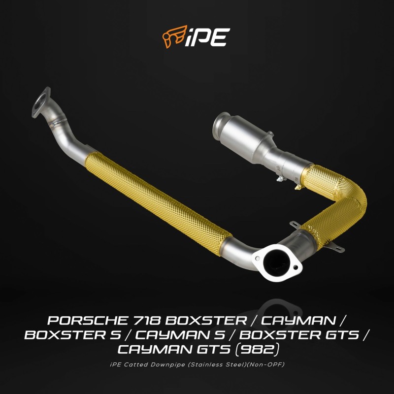 IPE F1 Porsche 718 Boxster/Cayman (982) Downpipe