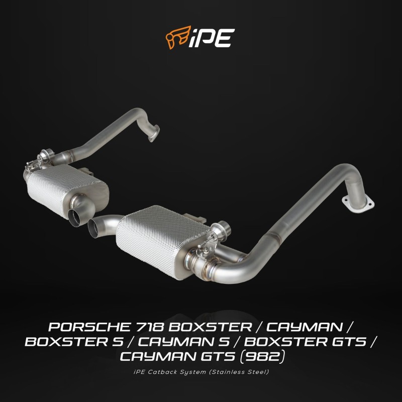 IPE F1 Porsche 718 Boxster/Cayman (982) Cat Back System