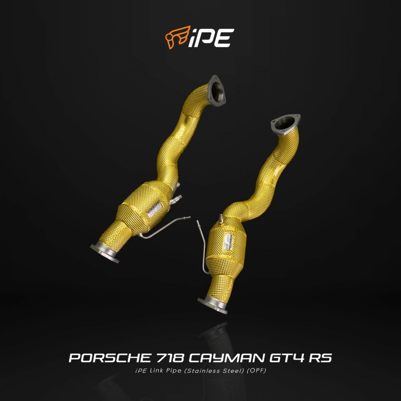 IPE F1 Porsche 718 Spyder RS/Cayman GT4 RS (982) Mid Pipe