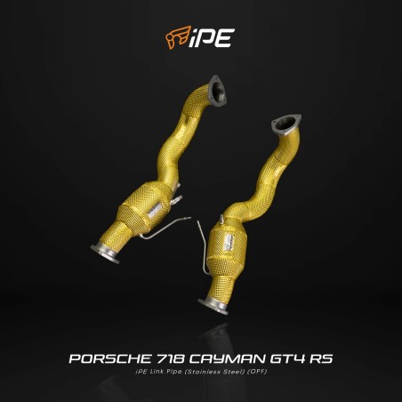 IPE F1 Porsche 718 Spyder RS/Cayman GT4 RS (982) Mid Pipe