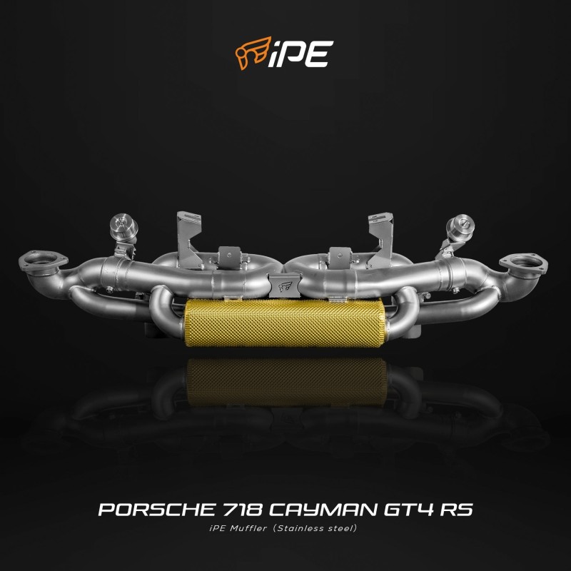 IPE F1 Porsche 718 Spyder RS/Cayman GT4 RS (982) Rear Valvetronic System