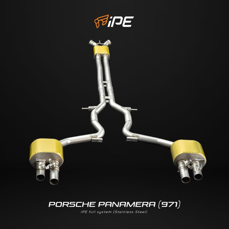 IPE F1 Porsche Panamera/4 3.0T (971) Cat Back System