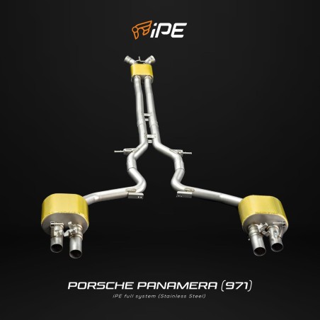 IPE F1 Porsche Panamera/4 3.0T (971) Cat Back System